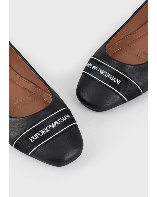 armani ballerina shoes