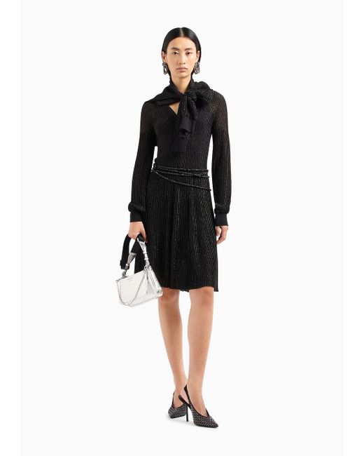 Emporio Armani Black Short Dresses