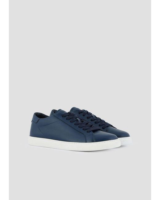 armani blue sneakers