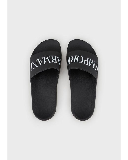 armani mens slides
