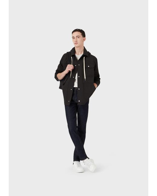 Jeans J06 Slim Fit In Denim Blue di Emporio Armani da Uomo | Lyst