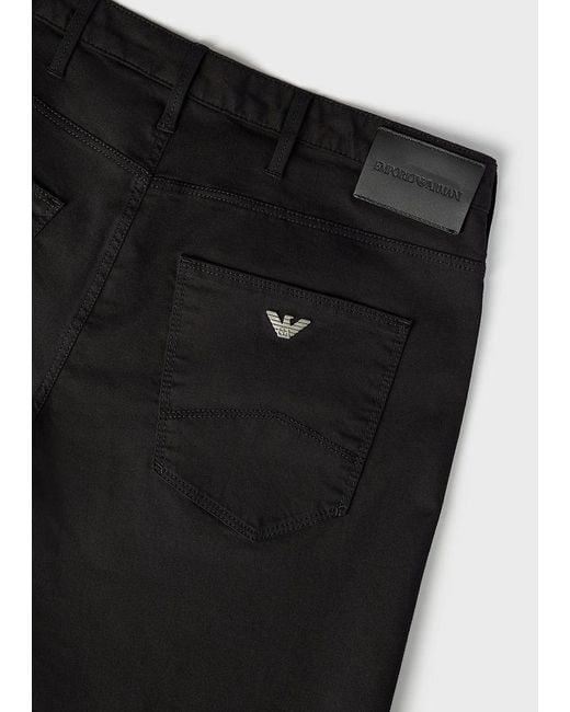 armani j06 jeans black