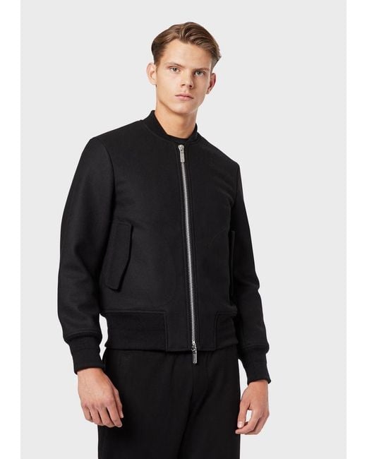 armani mens blouson jacket