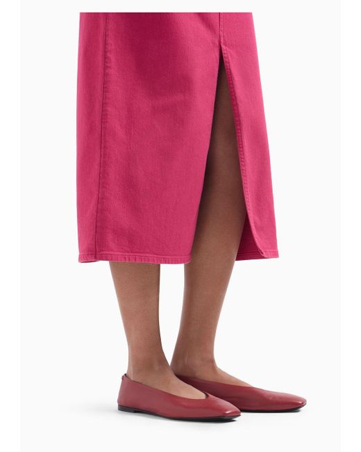 Emporio Armani Pink Midi Skirts
