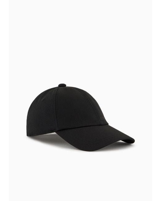 Cappello Da Baseball Con Ricamo Logo di Emporio Armani in Black da Uomo