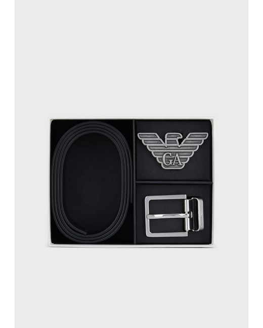armani wallet and belt set