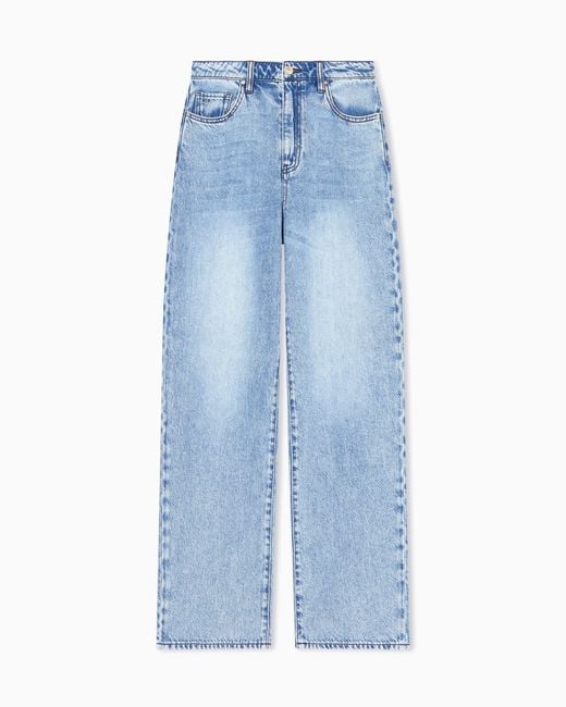 ARMANI EXCHANGE Blue Relaxed Fit Jeans
