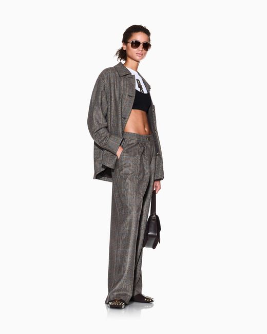ARMANI EXCHANGE Gray Regular Fit Blouson Jacket
