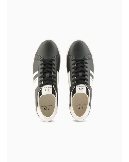 Armani Exchange Multicolor Sneakers With Logo Patch for men