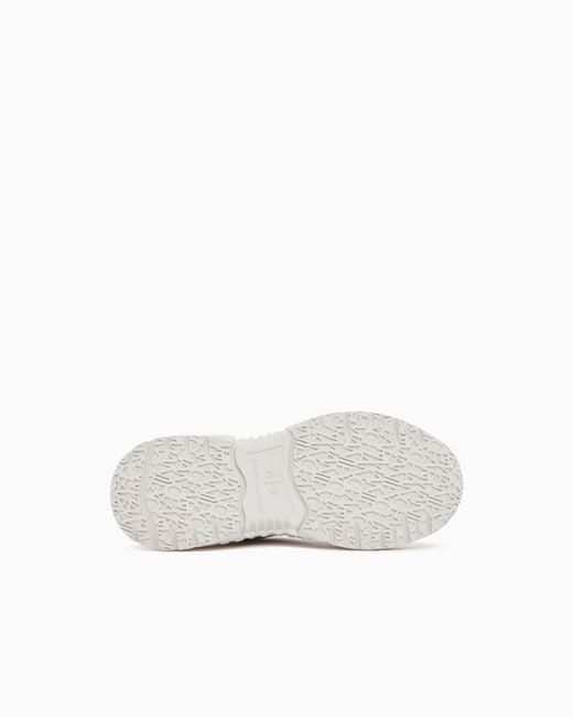 ARMANI EXCHANGE White Sneakers Low Cut