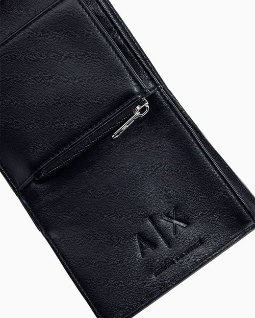 ARMANI EXCHANGE Blue Wallet Mini