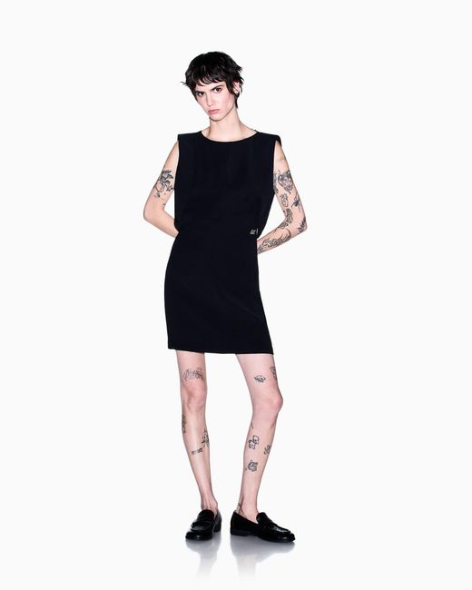 ARMANI EXCHANGE Black Slim Fit Dress