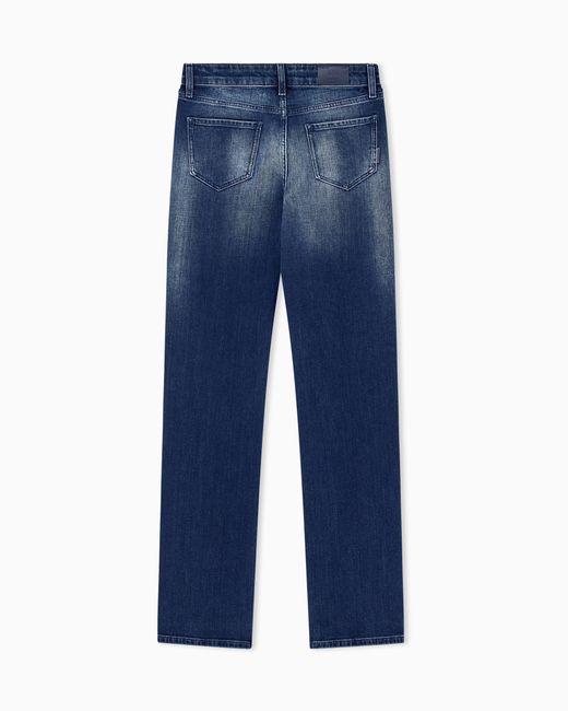 ARMANI EXCHANGE Blue Super Skinny Fit 5 Pockets Pant
