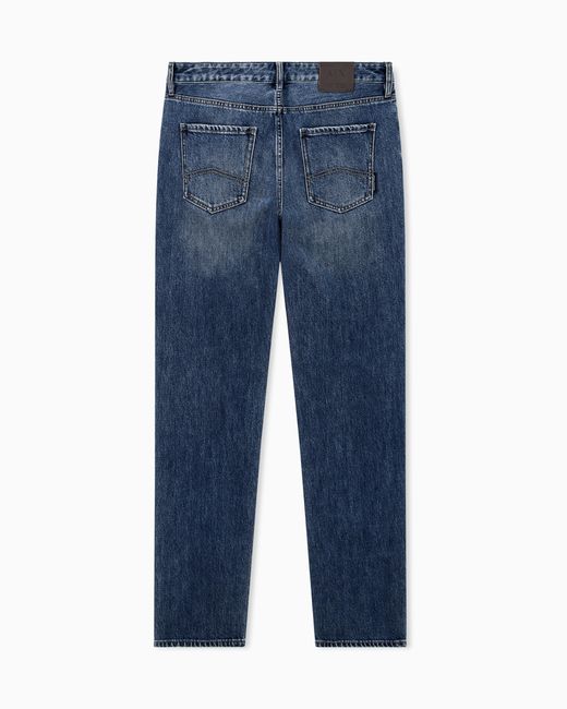 ARMANI EXCHANGE Blue Slim Fit 5-Pocket Pant for men