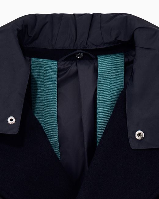 ARMANI EXCHANGE Blue Blouson Jacket for men