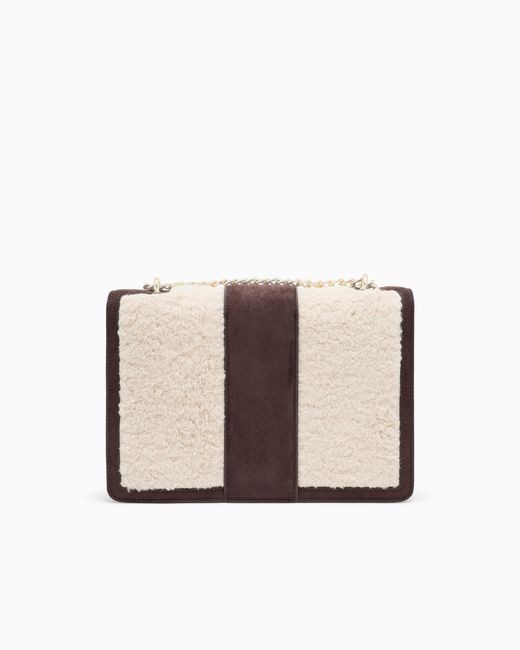 ARMANI EXCHANGE Natural Crossbody Messenger Bag