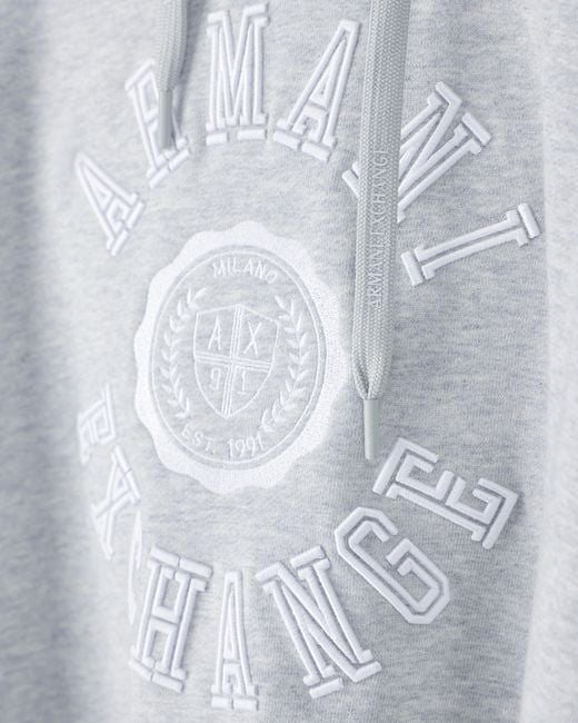 ARMANI EXCHANGE White Sweatshirt