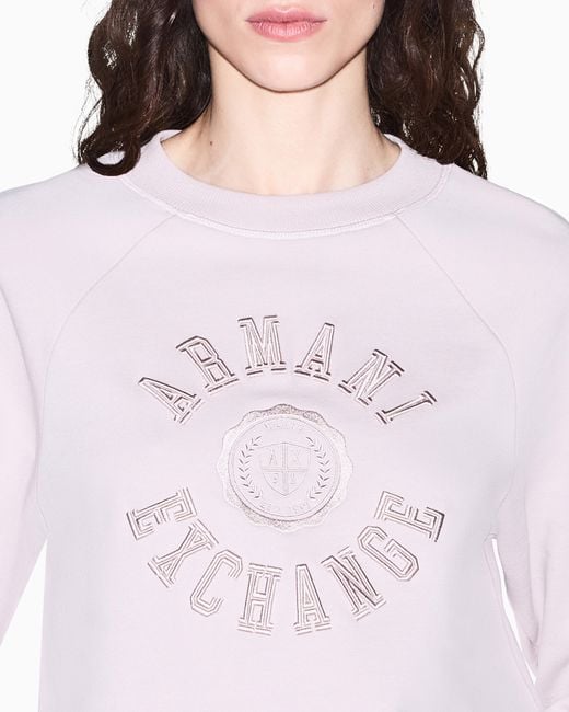 ARMANI EXCHANGE Pink Sweatshirt