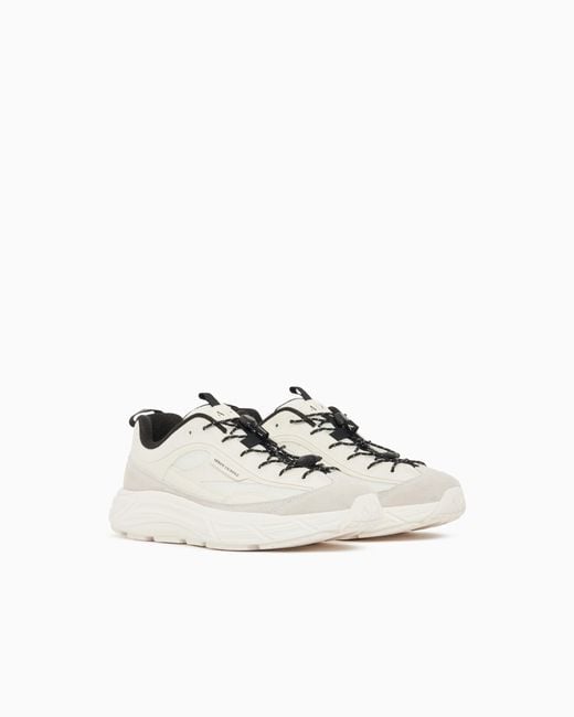ARMANI EXCHANGE White Sneakers for men