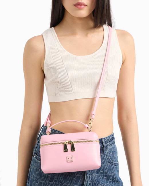 Borsa A Bauletto Piccola di ARMANI EXCHANGE in Pink