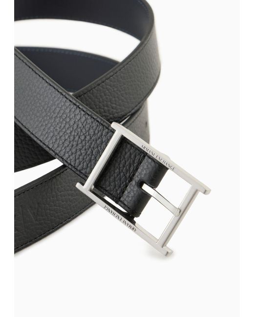 Armani Exchange White Belts for men