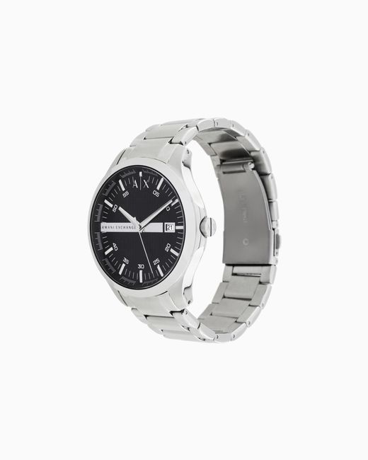 Orologio A Tre Lancette Con Cinturino di ARMANI EXCHANGE in White da Uomo