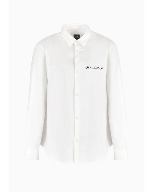 Camisas Clásicas Armani Exchange de hombre de color White
