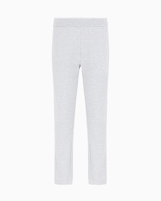ARMANI EXCHANGE Joggerhose Aus Stretchiger French-Terry-Baumwolle in White für Herren