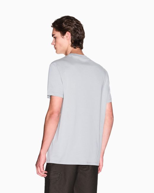 ARMANI EXCHANGE Regular Fit T-Shirts in Gray für Herren