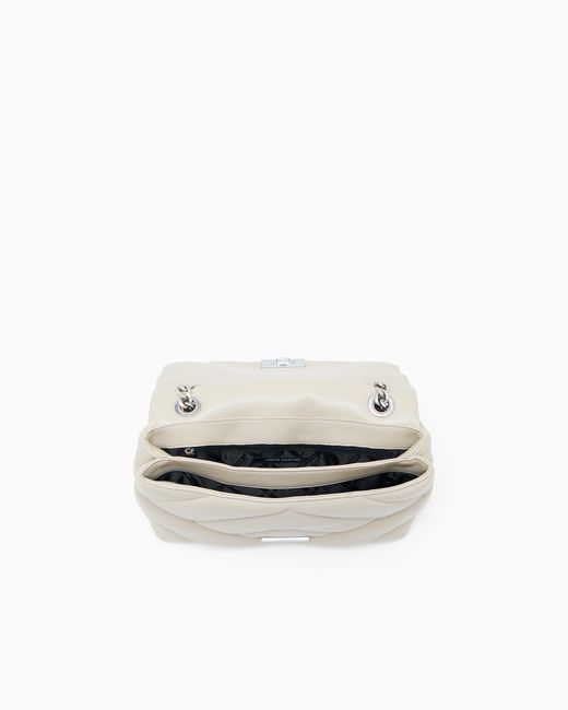ARMANI EXCHANGE White Crossbody Messenger Bag