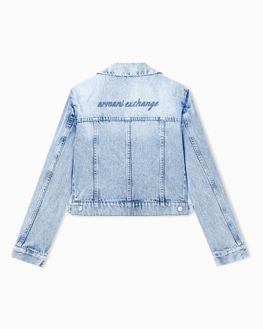 ARMANI EXCHANGE Blue Regular Fit Blazer