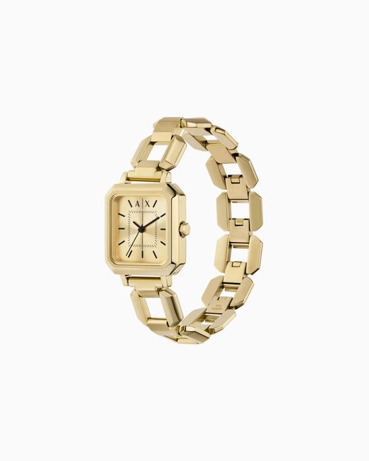 ARMANI EXCHANGE Metallic Watch With Multifunction Movement