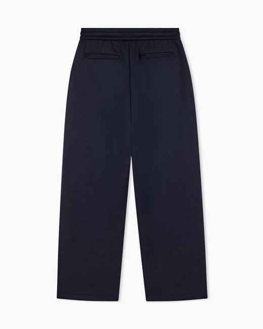 ARMANI EXCHANGE Blue Oversized Fit Trousers for men