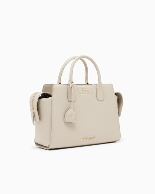 ARMANI EXCHANGE Natural Tote Bag