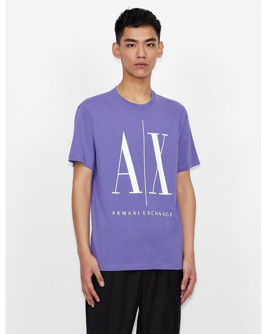 Purple Armani Exchange T Shirt Deals, SAVE 57%.
