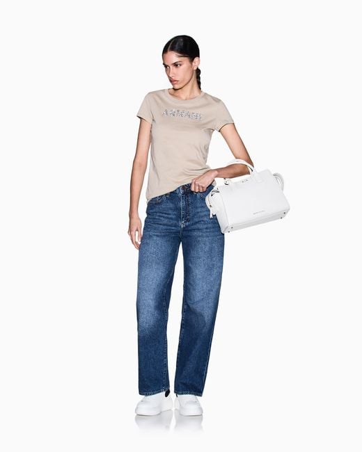 ARMANI EXCHANGE Natural Slim Fit T-Shirt