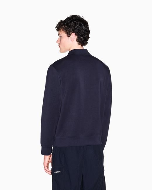 ARMANI EXCHANGE Blue Sweatshirt for men