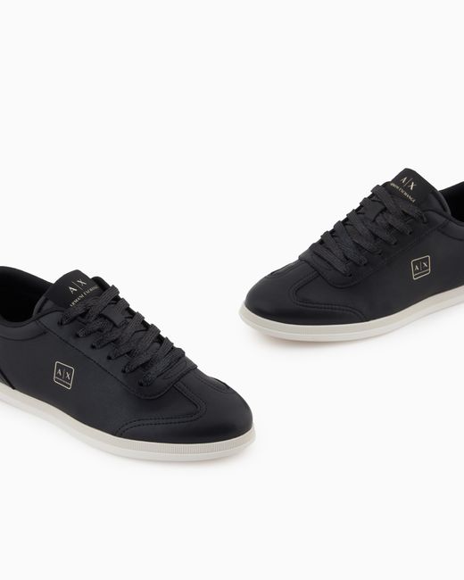 ARMANI EXCHANGE Black Sneakers