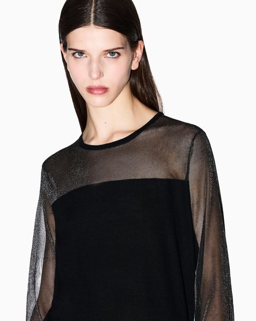 ARMANI EXCHANGE Black Pullover