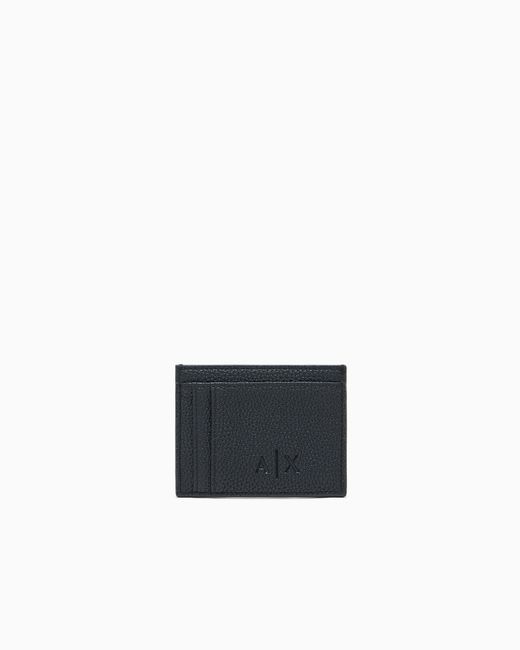ARMANI EXCHANGE White Credit Card Holder for men