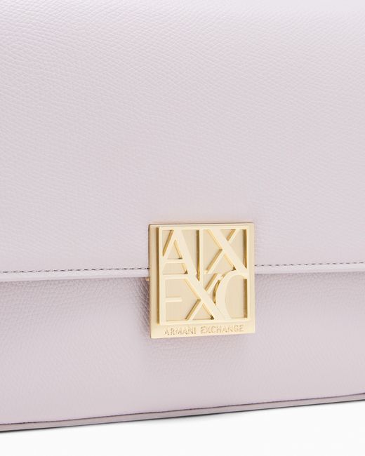 ARMANI EXCHANGE White Messenger Bag