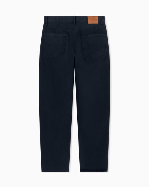 ARMANI EXCHANGE Blue Loose Fit Jeans for men