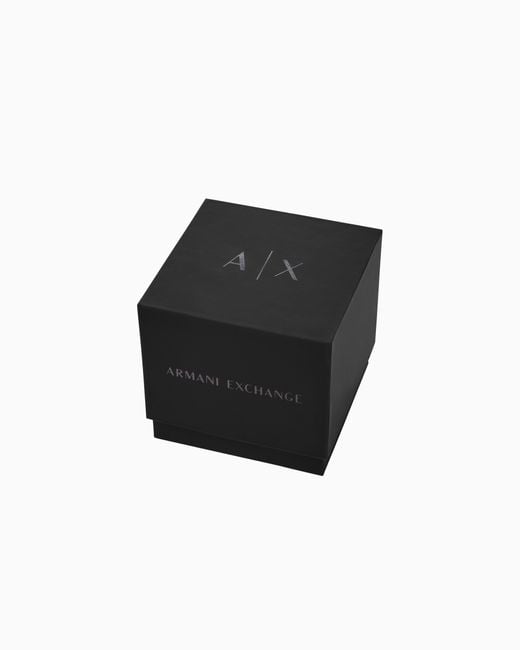 ARMANI EXCHANGE Green Chronograph Two-Tone Stainless Steel Watch for men