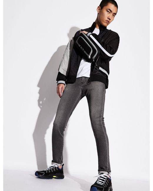 armani exchange skinny jeans mens