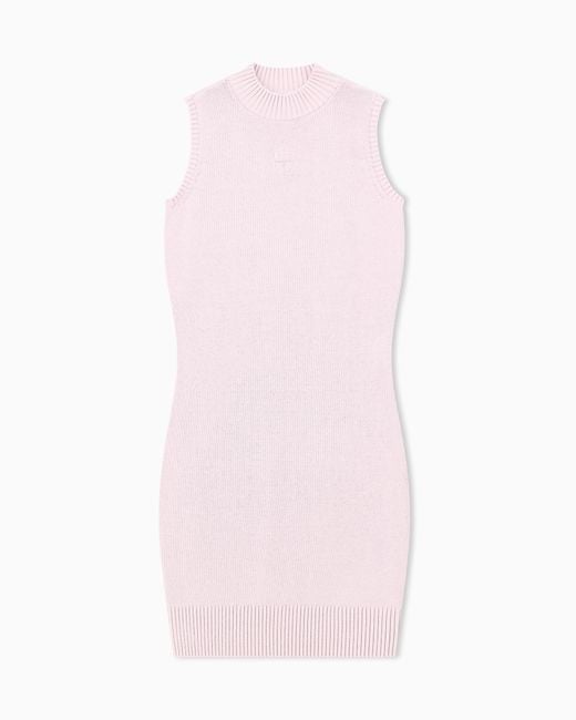 ARMANI EXCHANGE Pink Slim Fit Dress