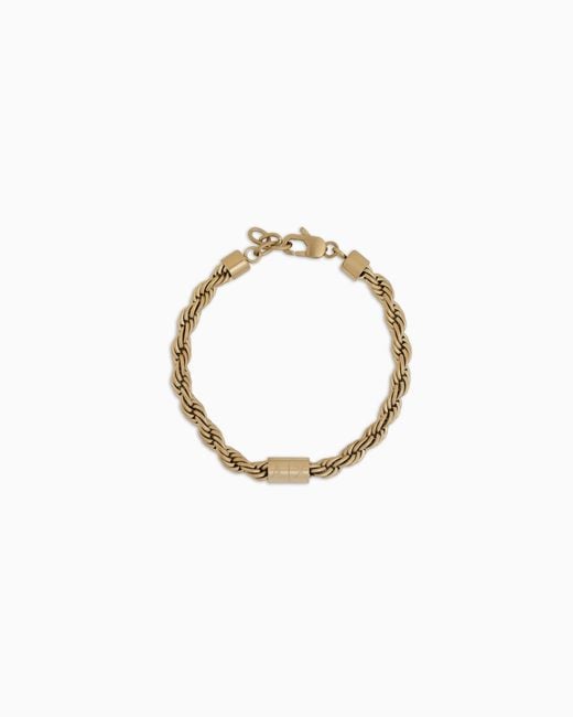 ARMANI EXCHANGE Metallic Bracelets for men