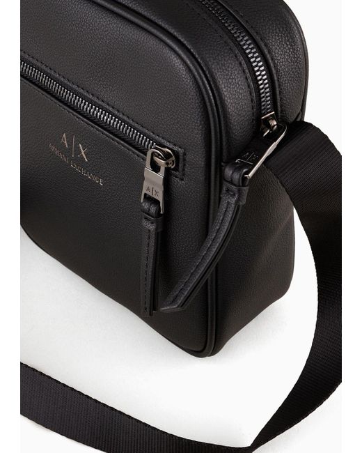 Armani Exchange Black Shoulder Bag for men
