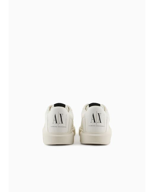 Sneakers di Armani Exchange in White da Uomo