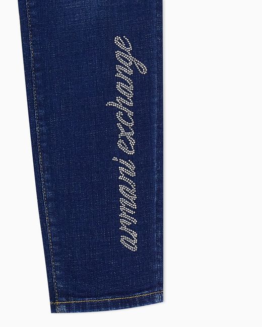 ARMANI EXCHANGE Blue Slim Fit 5 Pockets Pant