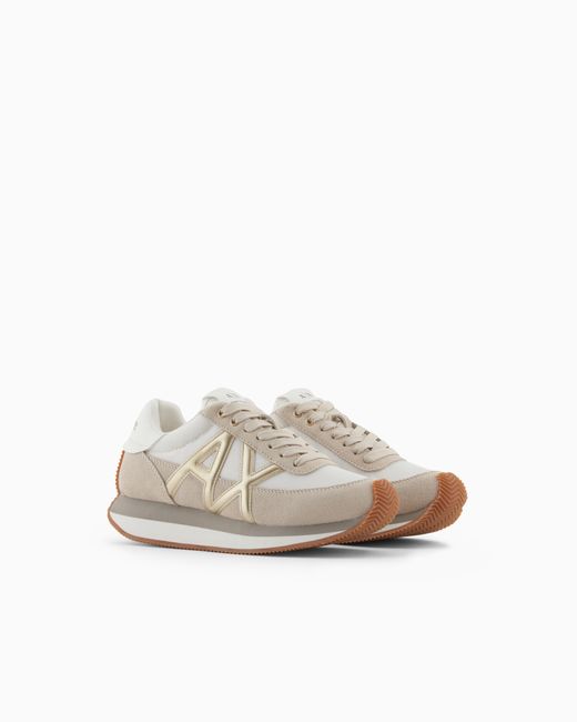 ARMANI EXCHANGE White Sneakers